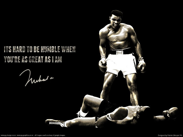 Man standing on man quote free wallpaper - medium preview image
