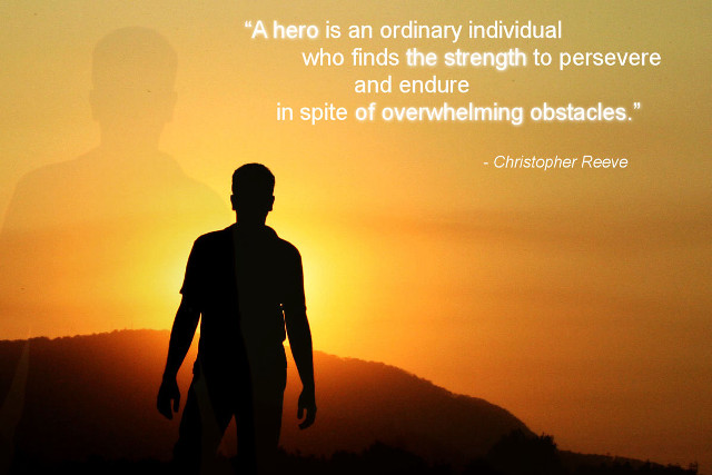 Silhouette man hero sports life free wallpaper - medium preview image