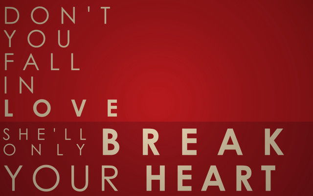Red background break your heart free wallpaper - medium preview image