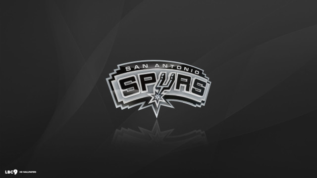San antonio spurs logo black #5 free wallpaper - medium preview image