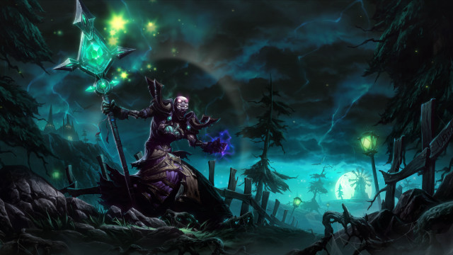 Man holding star forest green free wallpaper - medium preview image