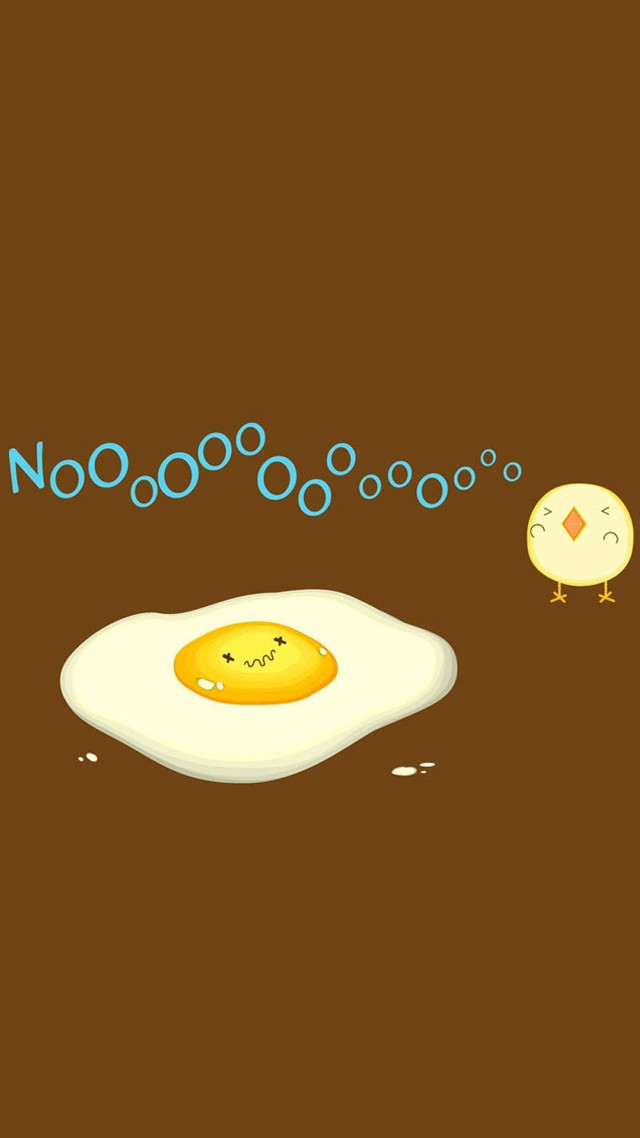 Fried egg chicken in same free wallpaper for mobile - medium preview image