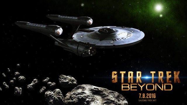 Star trek poster space ship #3 free wallpaper - medium preview image