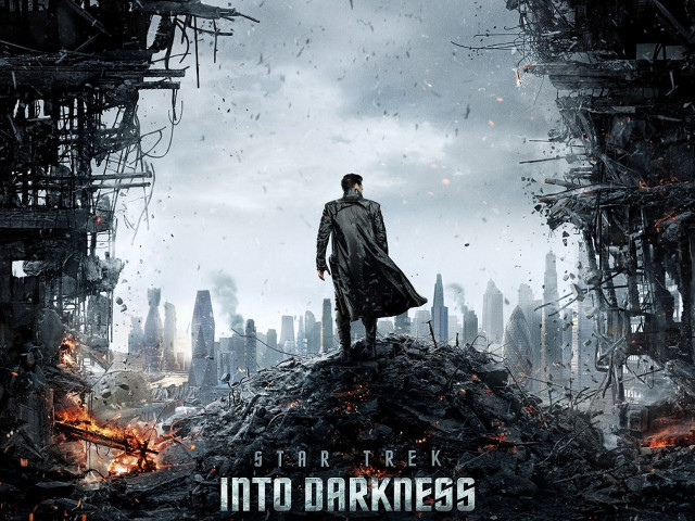 Man standing rubble star trek free wallpaper - medium preview image