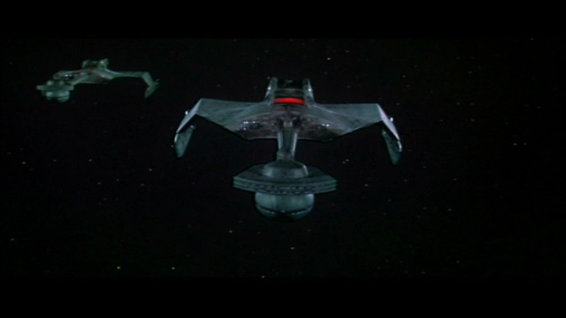 Spaceship flying night red light free wallpaper - medium preview image