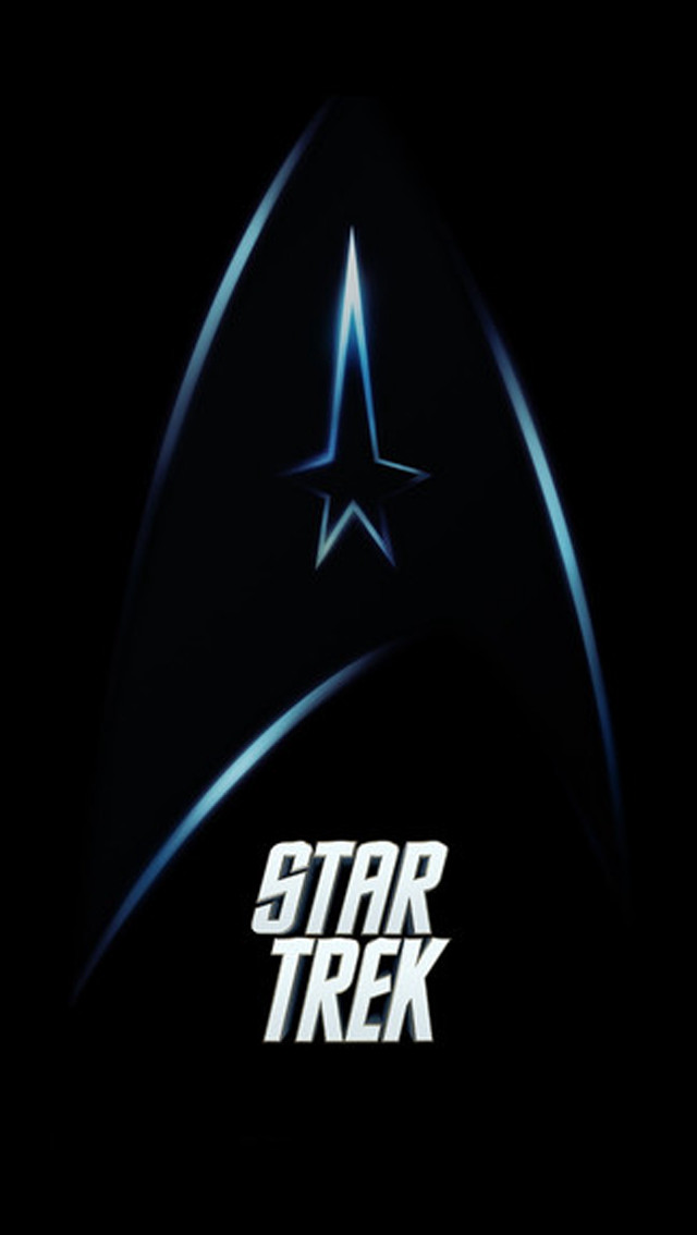 Star trek logo black background #2 free wallpaper - medium preview image