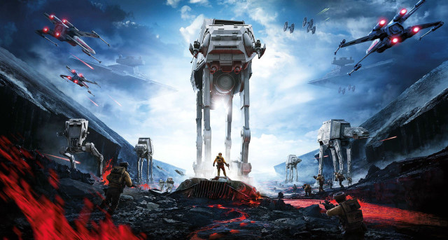 Star wars giant robot hill free wallpaper - medium preview image
