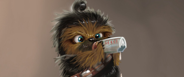 Chewchew character holding soda bag free wallpaper - medium preview image