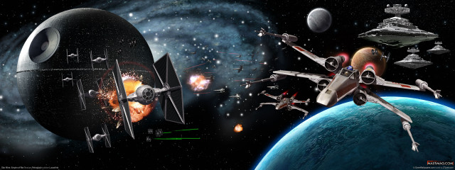 Star wars spaceship space station #3 free wallpaper - medium preview image