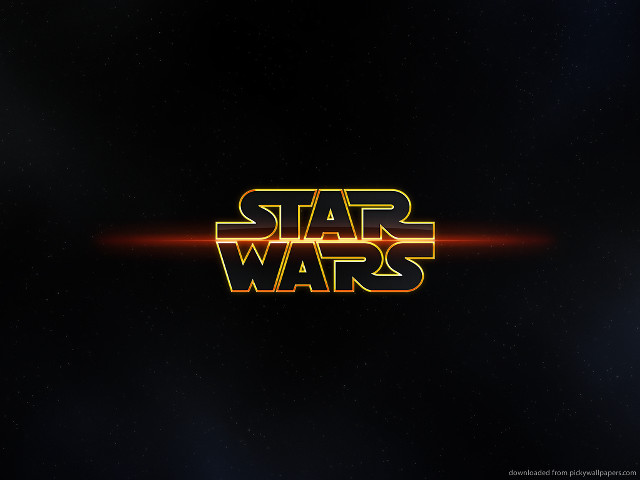 Star wars logo red light free wallpaper - medium preview image