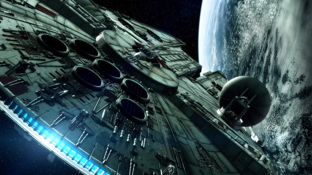 Star wars ship space planet #7 free wallpaper - medium preview image