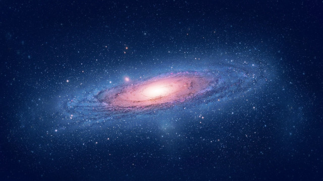Colorful spiral sky stars galaxy #2 free wallpaper - medium preview image