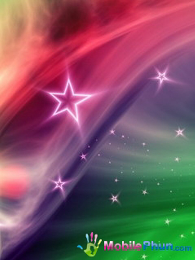 Colorful background stars rainbow swirl free wallpaper - medium preview image
