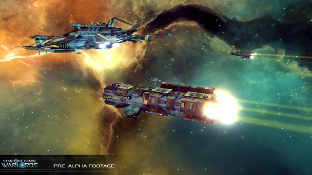 Space station galaxy rocket foreground free wallpaper - medium preview image