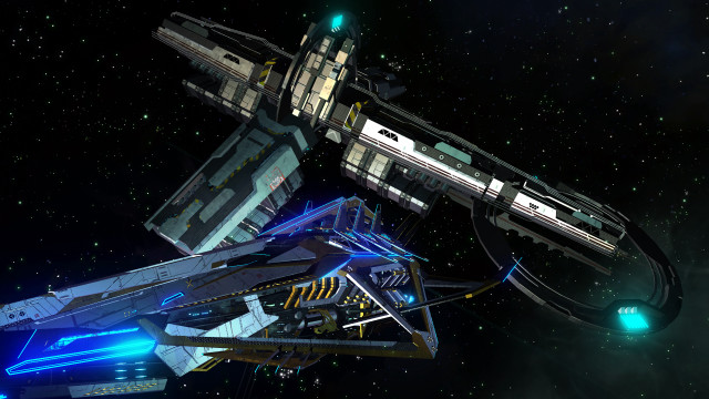 Space station galaxy bright light #2 free wallpaper - medium preview image