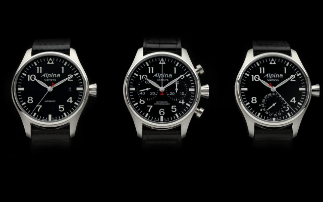 Three watches black dial christian free wallpaper - medium preview image
