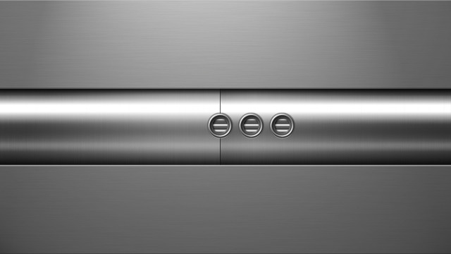 Metallic surface three buttons black free wallpaper - medium preview image