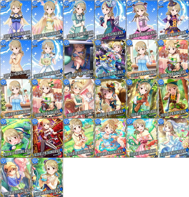 Anime characters grid names collection free wallpaper - medium preview image