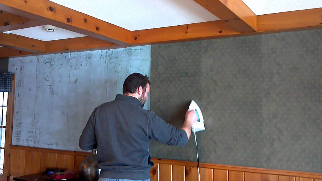 Man painting wall roller brush #5 free wallpaper - medium preview image