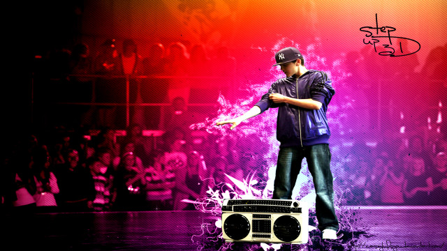 Man stage boombox crowd performance #2 free wallpaper - medium preview image