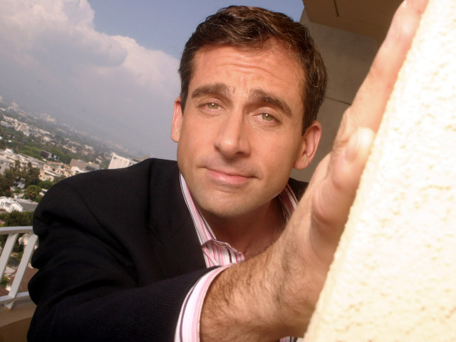Man suit leaning wall city free wallpaper - medium preview image