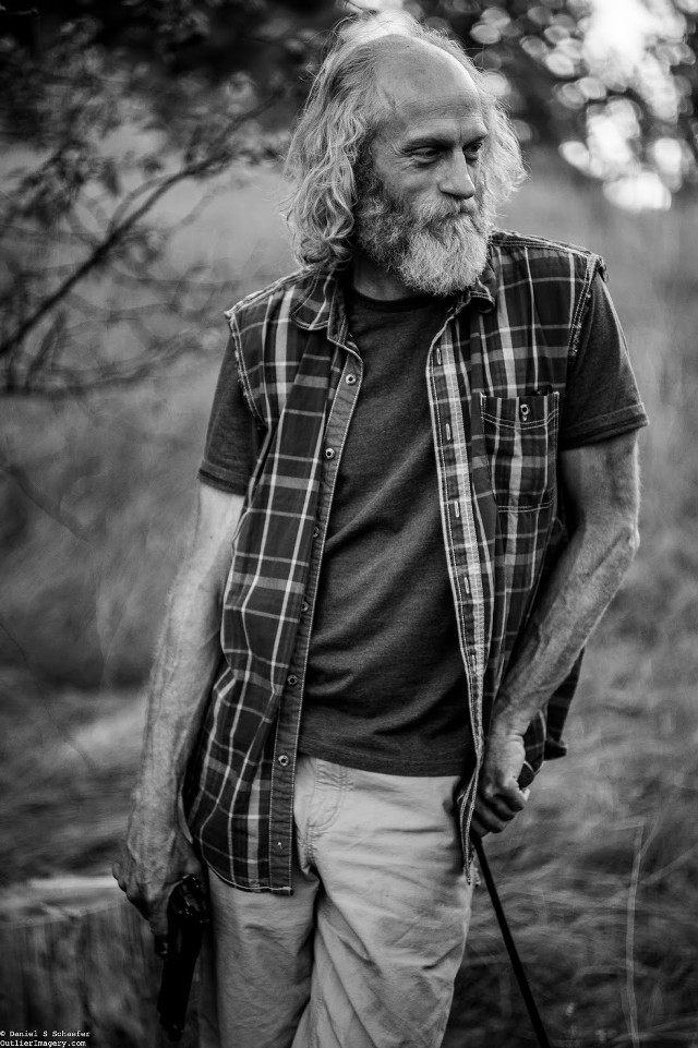 Old man beard portrait plaids free wallpaper - medium preview image