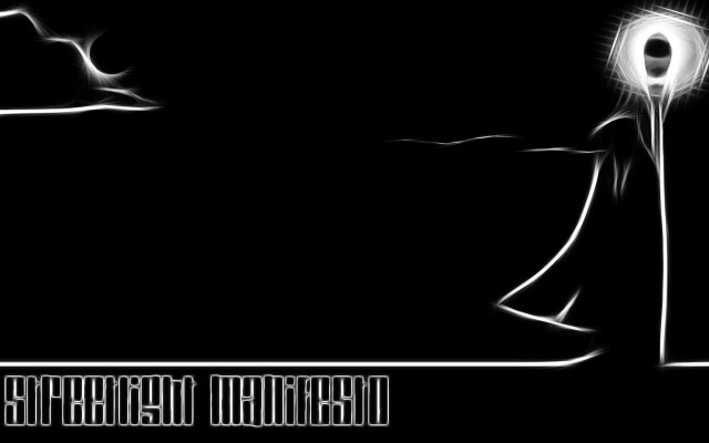 Black white photo person light free wallpaper - medium preview image