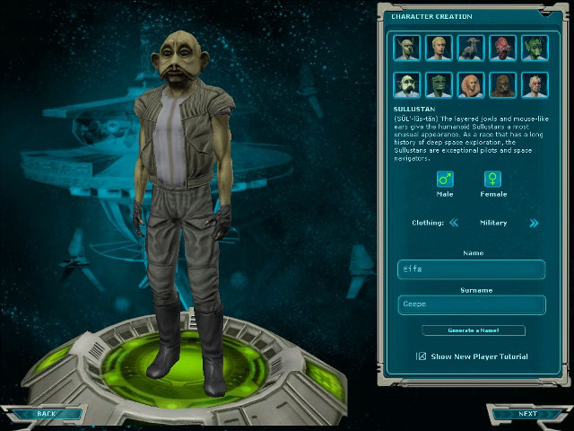 Star trek online character screenshot free wallpaper - medium preview image