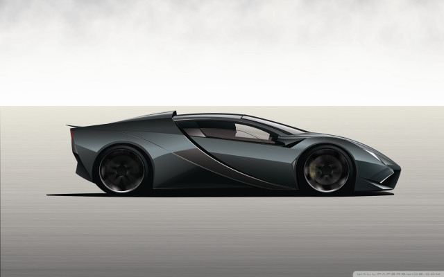 Car gray background white black free wallpaper - medium preview image