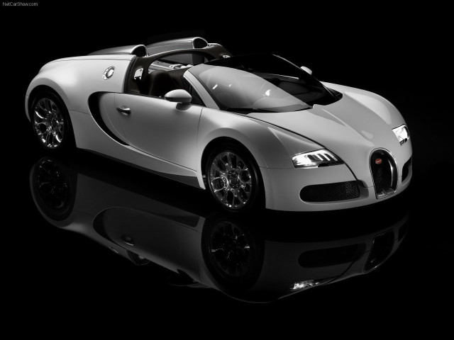 White bugatti black background floor free wallpaper - medium preview image