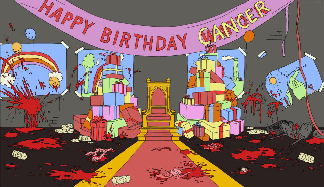 Birthday banner gifts red carpet free wallpaper - medium preview image