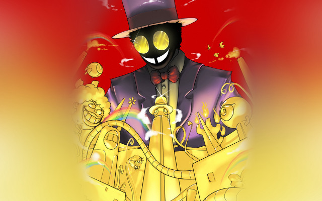 Man top hat suit pipe free wallpaper - medium preview image