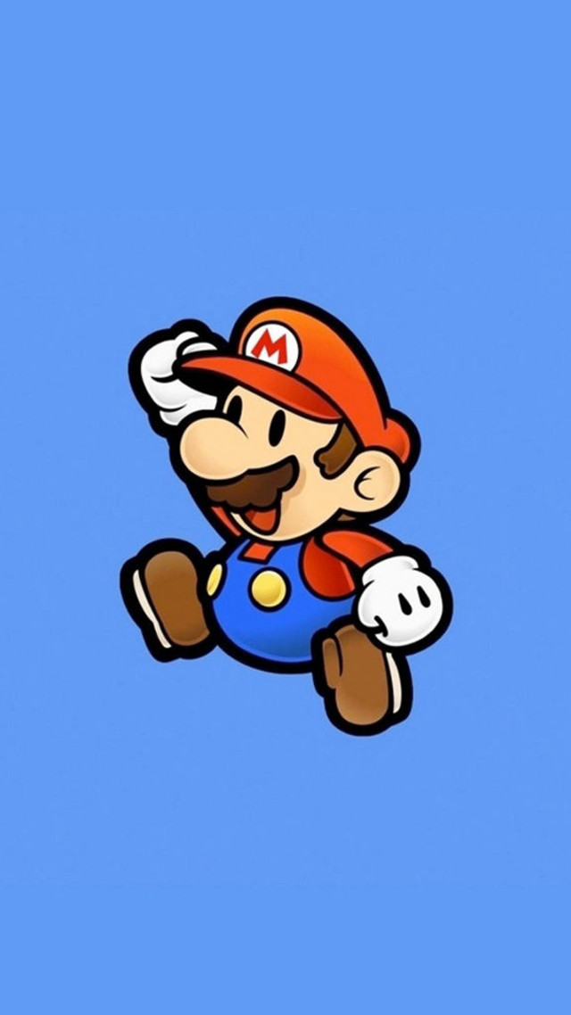Super mario flying cartoon character free wallpaper - medium preview image
