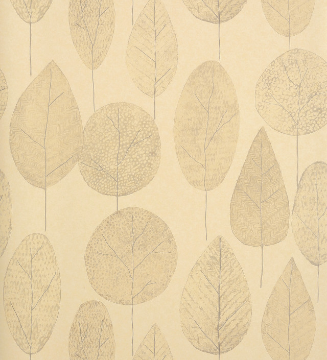 Leaves beige white lightbrown background free wallpaper - medium preview image