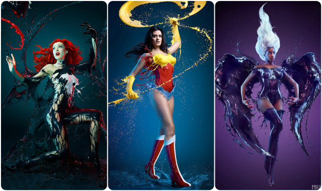 Woman wings body paint photos free wallpaper - medium preview image