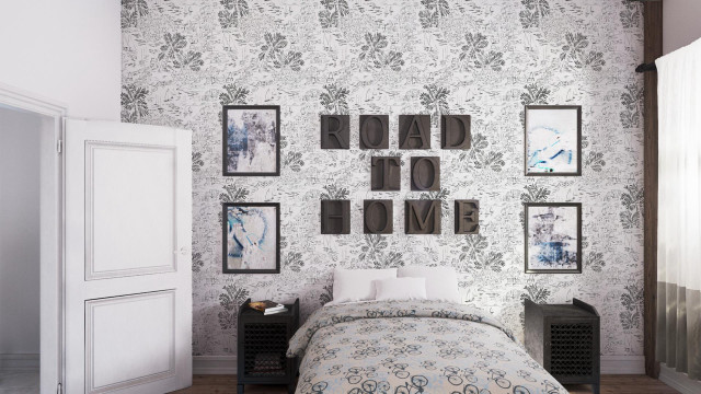 Bedroom wall pictures door another free wallpaper - medium preview image