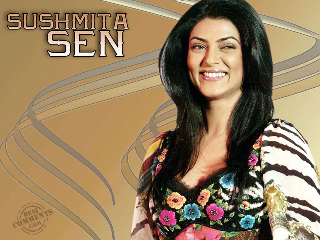 Woman colorfuldress smiling goldbackground abstractdigital free wallpaper - medium preview image