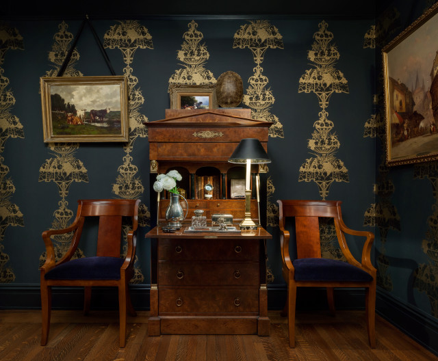 Room desk chairs painting lamp free wallpaper - medium preview image