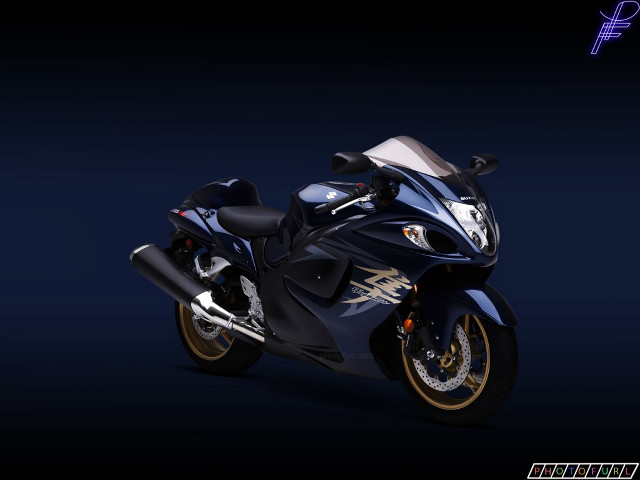 Blue motorcycle dark room blue free wallpaper - medium preview image