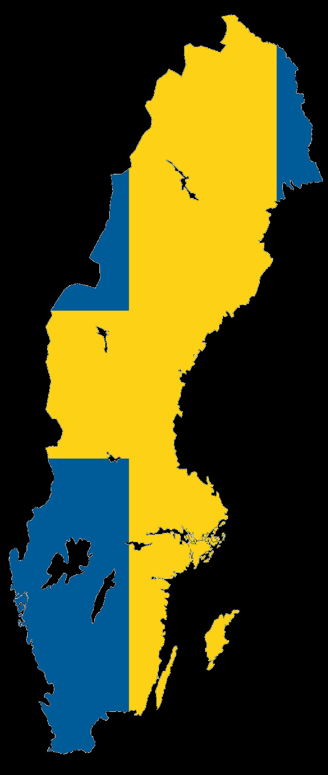 Sweden map flag country name free wallpaper - medium preview image