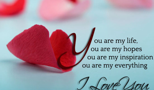 Heart shaped paper quote image free wallpaper - medium preview image
