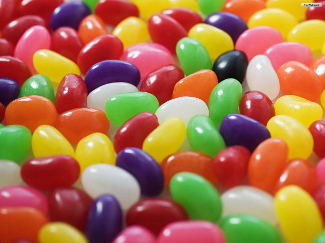 Candy beans red white background #2 free wallpaper - medium preview image