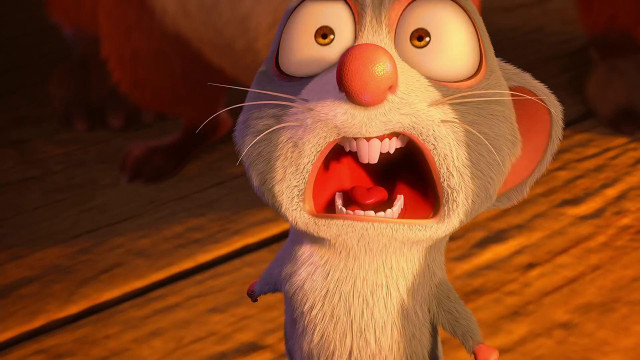 Cartoon character big grin happy free wallpaper - medium preview image