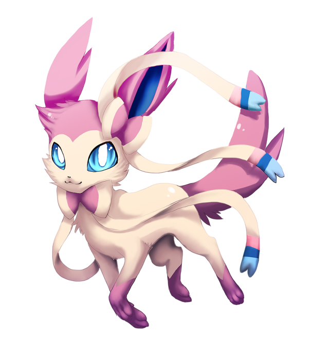 Pink white cat flying blue free wallpaper - medium preview image