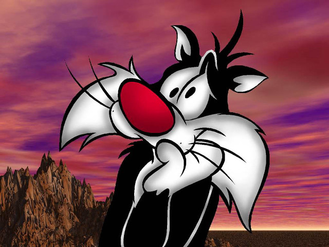 Cartoon character red nose black #2 free wallpaper - medium preview image
