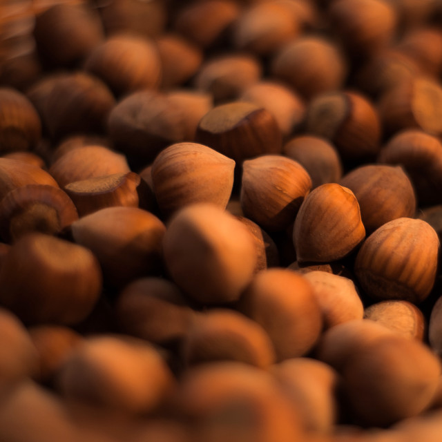 Nuts table blurry background macro free wallpaper - medium preview image