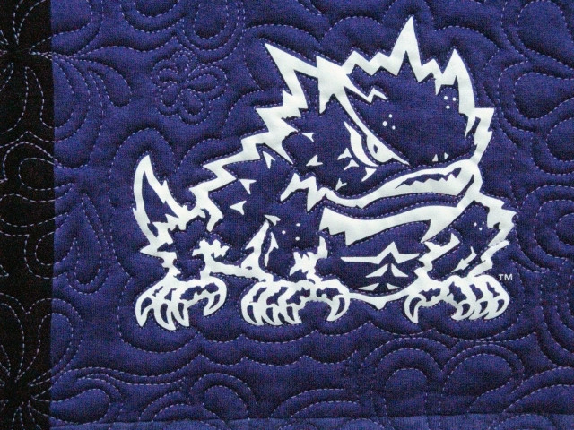 Quilted dragon wall hanging close free wallpaper - medium preview image