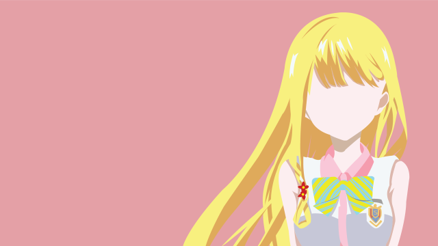 Girl blonde hair bow tie free wallpaper - medium preview image