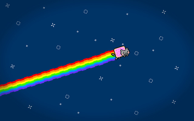 Rainbow truck sky image computer free wallpaper - medium preview image