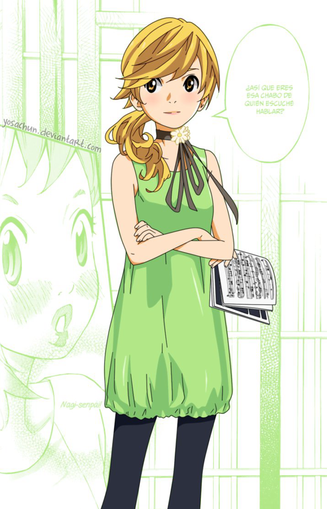 Girl green dress cat blonde free wallpaper - medium preview image